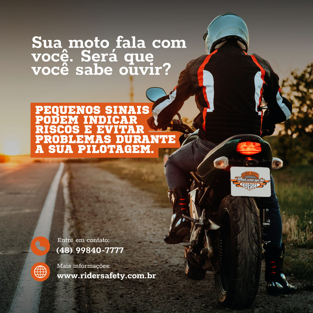 Sua moto está sempre dando sinais sobre seu estado de funcionamento.